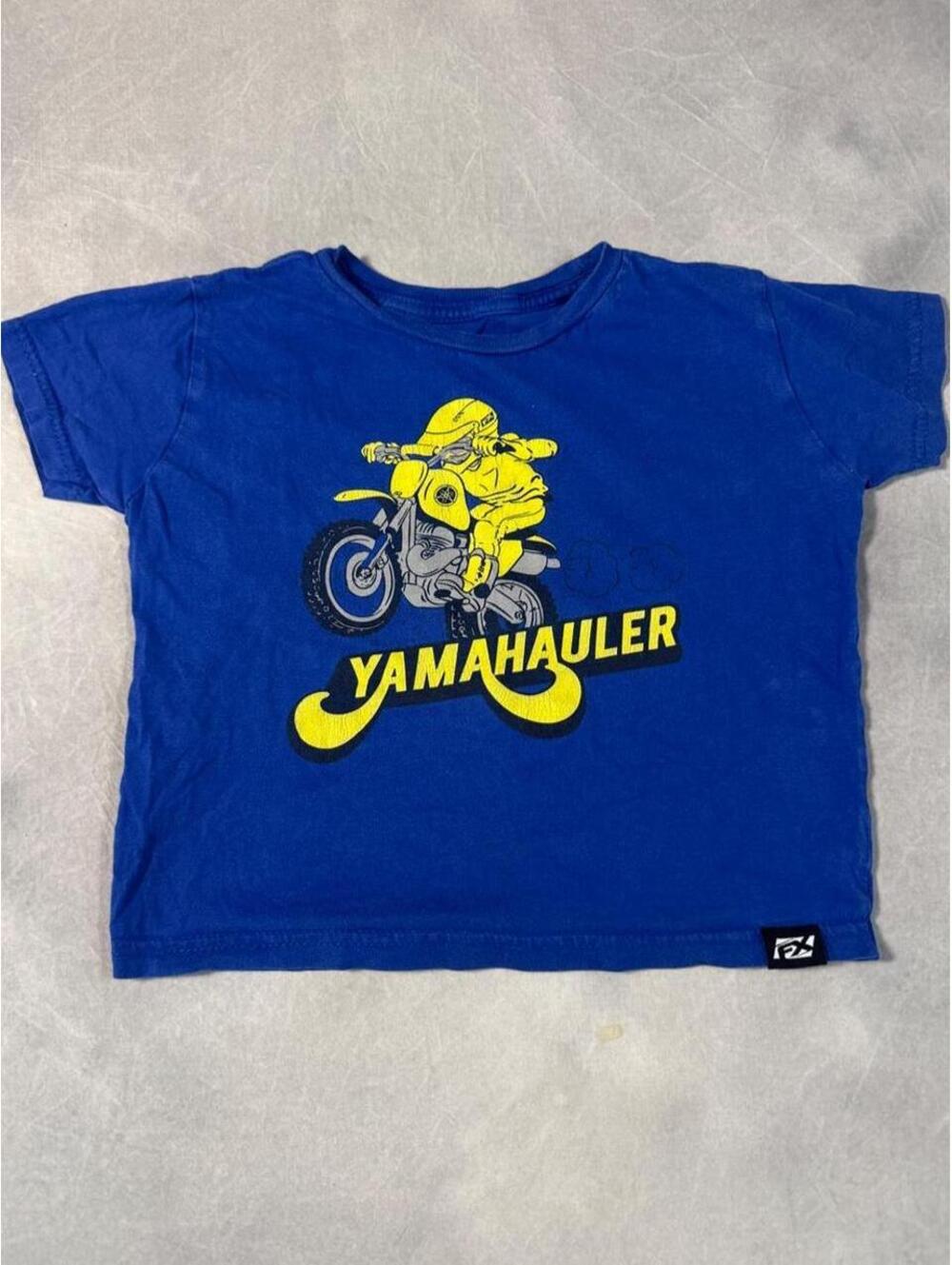 Yamaha Factory Effex Yamahauler Motocross Dirt Bike Graphic T-Shirt Toddler 4T
